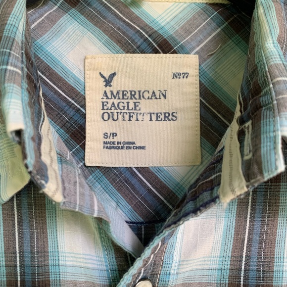 Pearl Snap Button Western Shirt - Picture 3 of 3